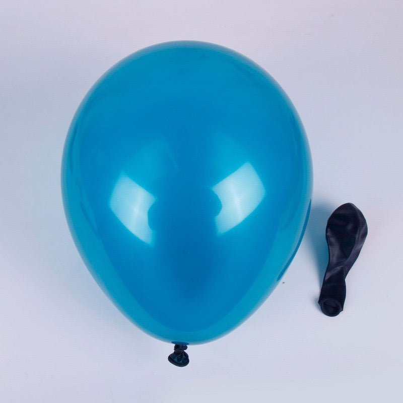 Pearl color balloon Birthday balloon decoration Light blue balloon set – B001