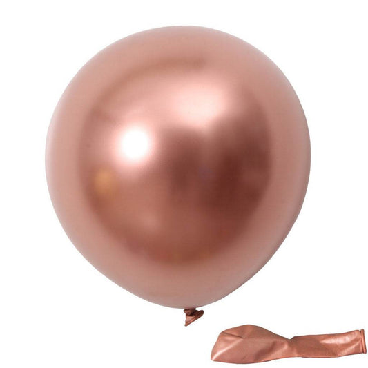 Metal Balloon Rose Gold Birthday Balloon Decoration – B005 - party X party