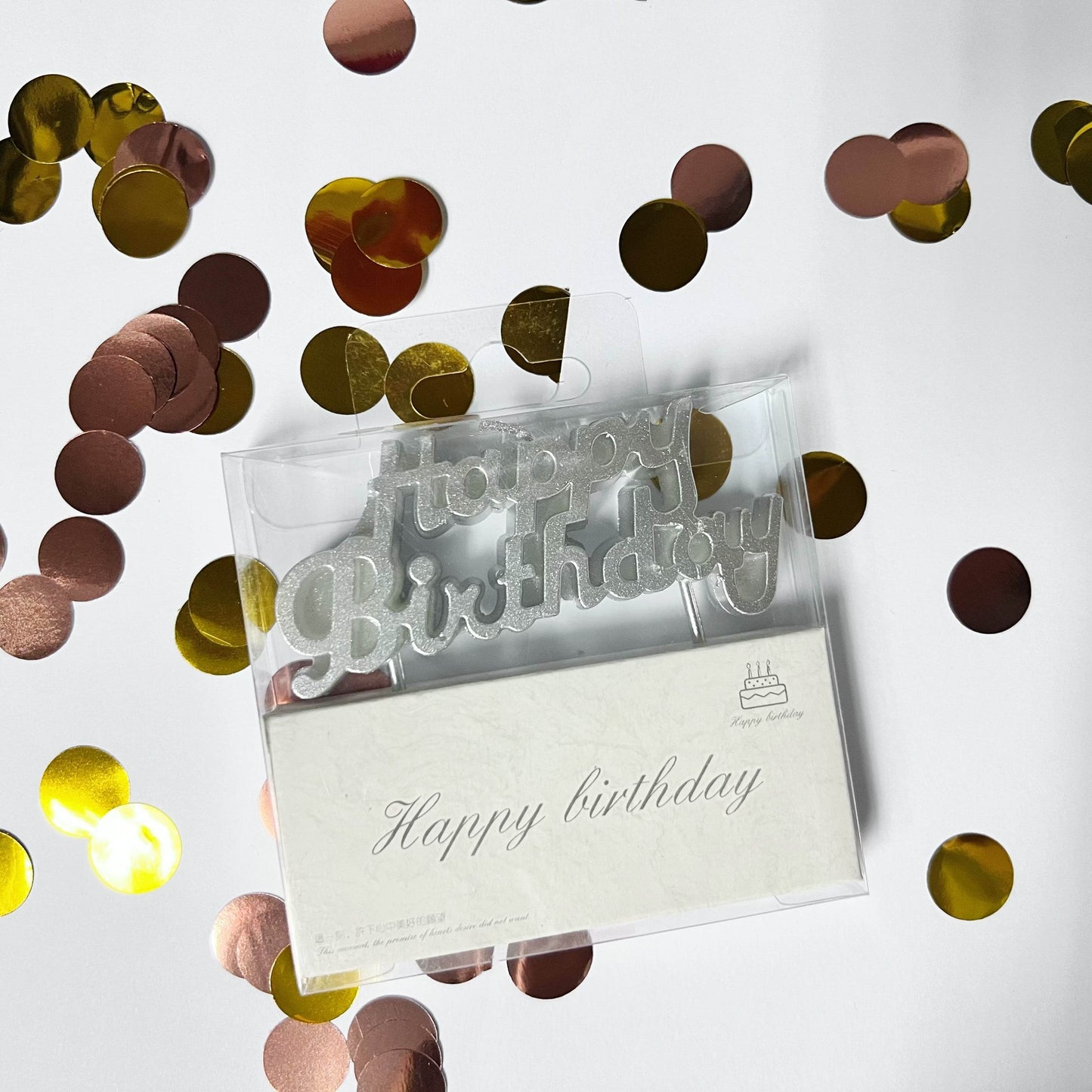 Birthday Letter Candle--A019 - party X party