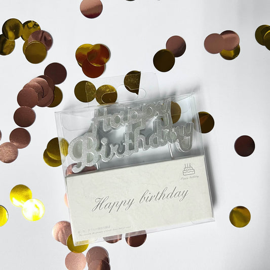 Birthday Letter Candle--A019 - party X party