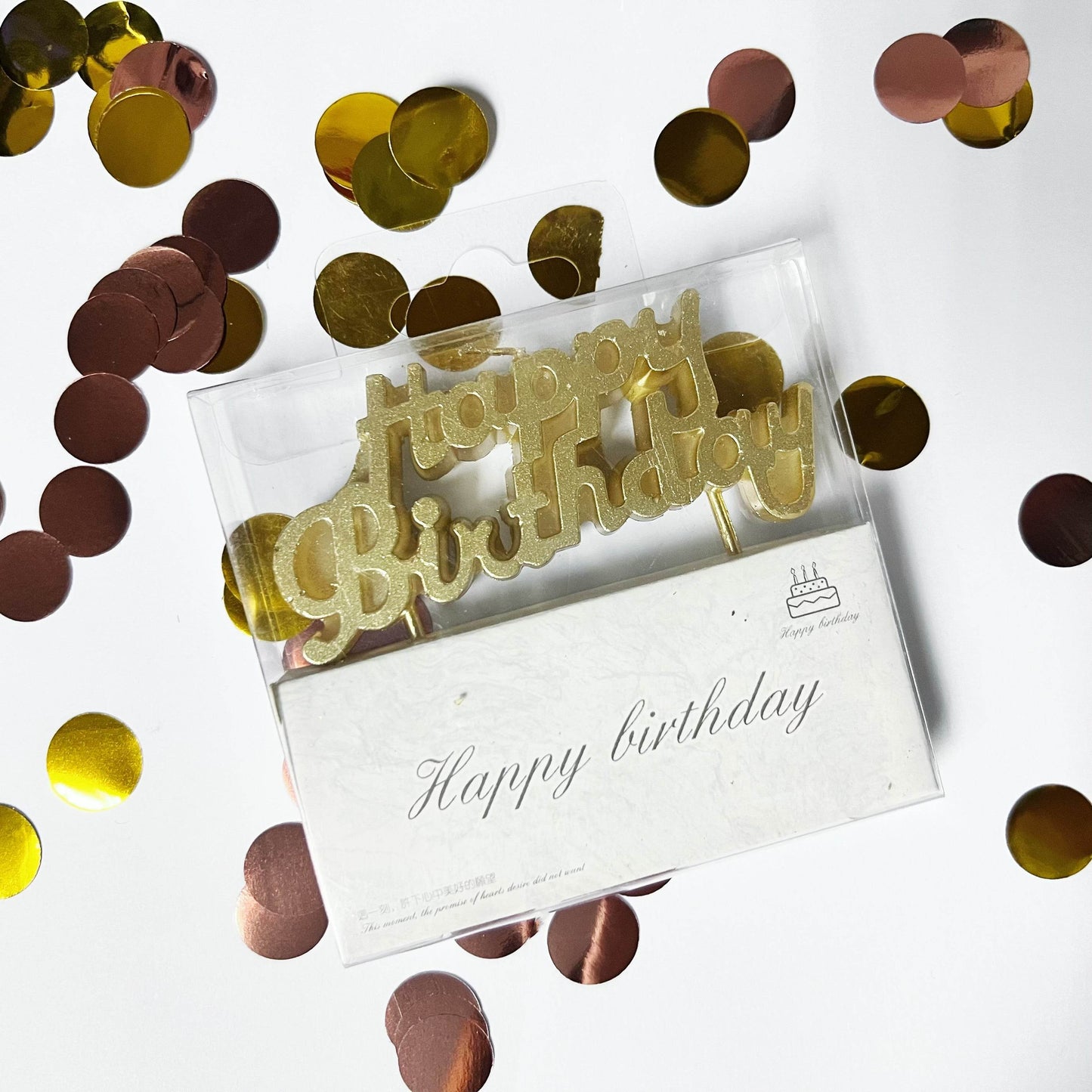 Birthday Letter Candle--A019 - party X party