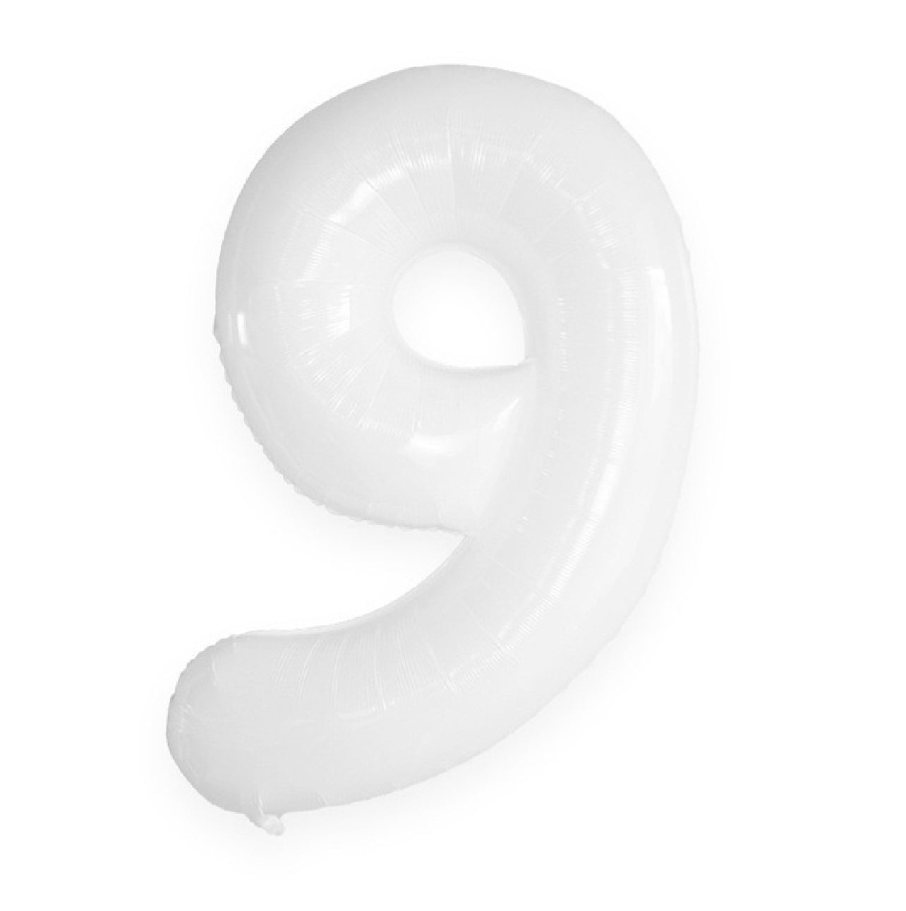 32″ White Number Balloons– B008-WH