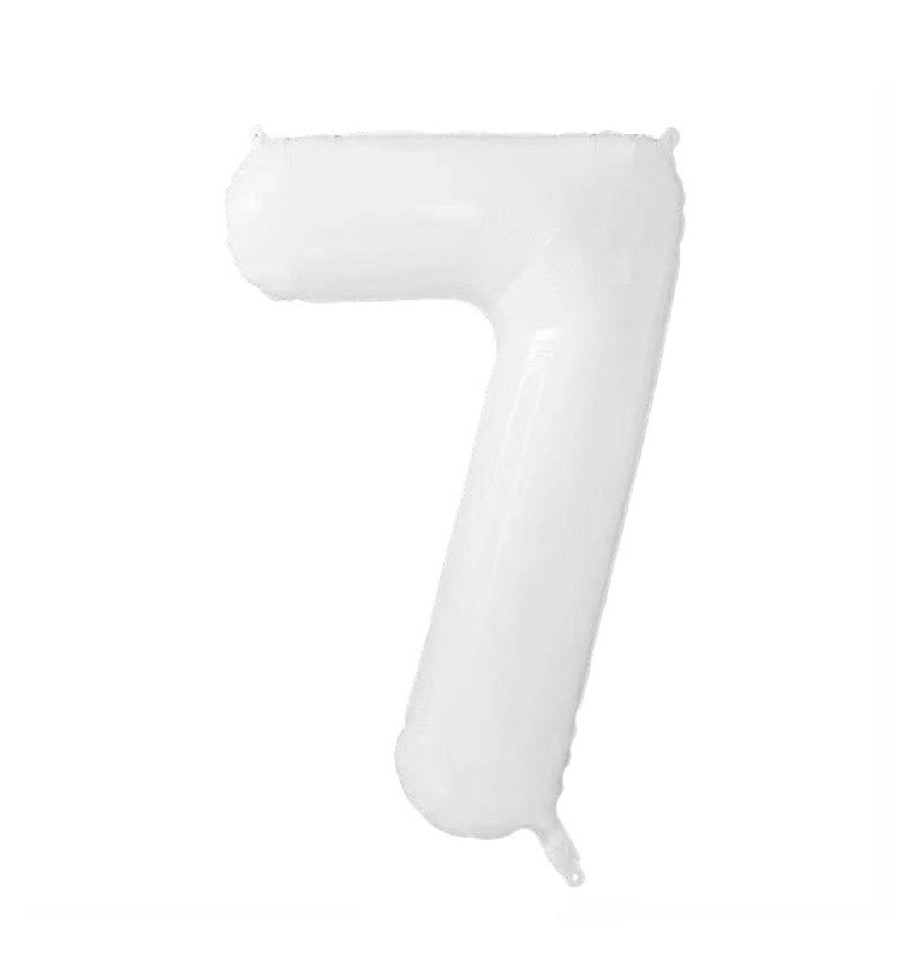 32″ White Number Balloons– B008-WH