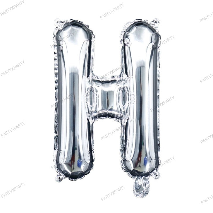 32吋字母氣球 生日氣球派對佈置裝飾 - 銀 B119