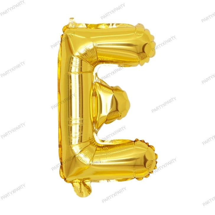 16-inch letter balloon birthday balloon party decoration - Gold B009