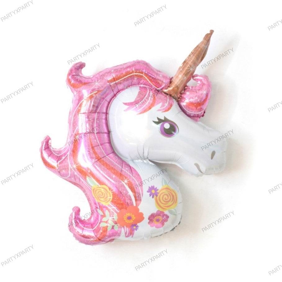 Super Large Unicorn Foil Balloon – B135 - party X party