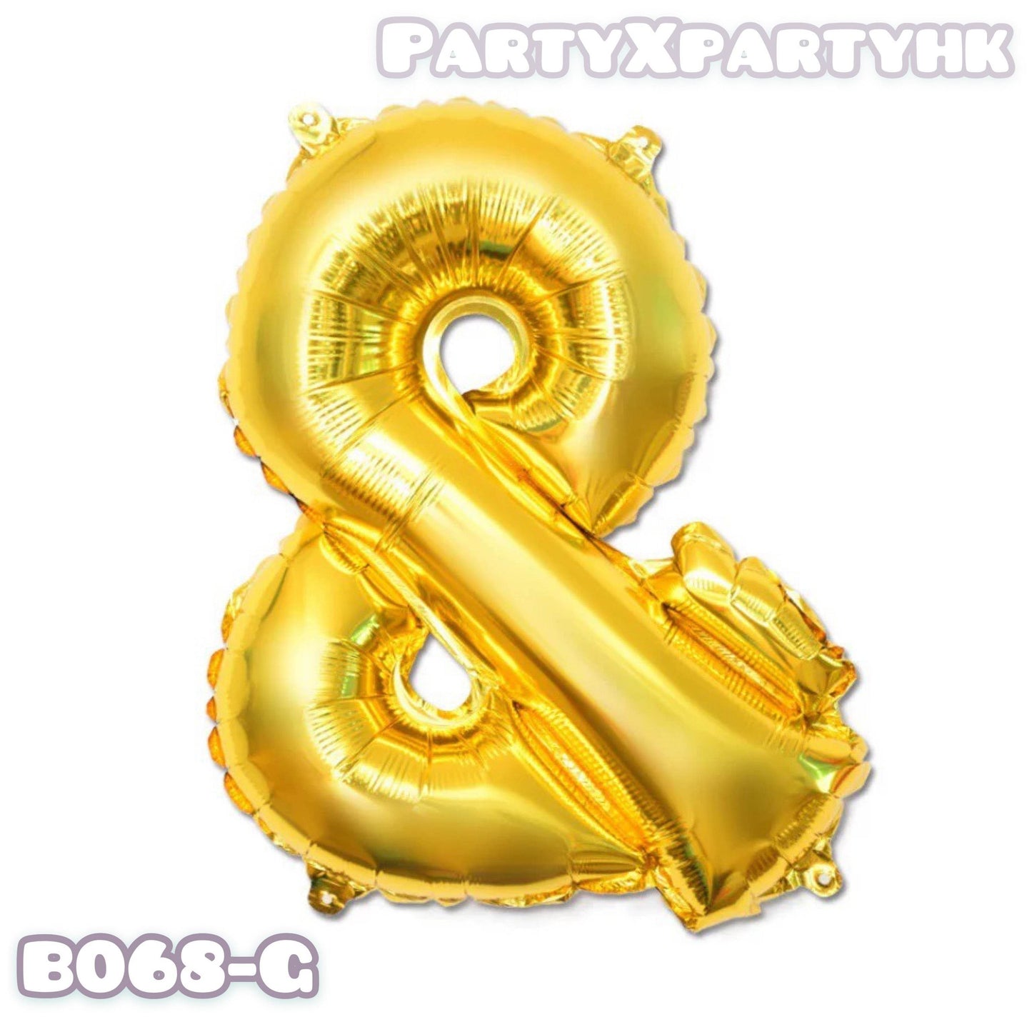 16″ Symbol Balloons – Gold/Silver - party X party