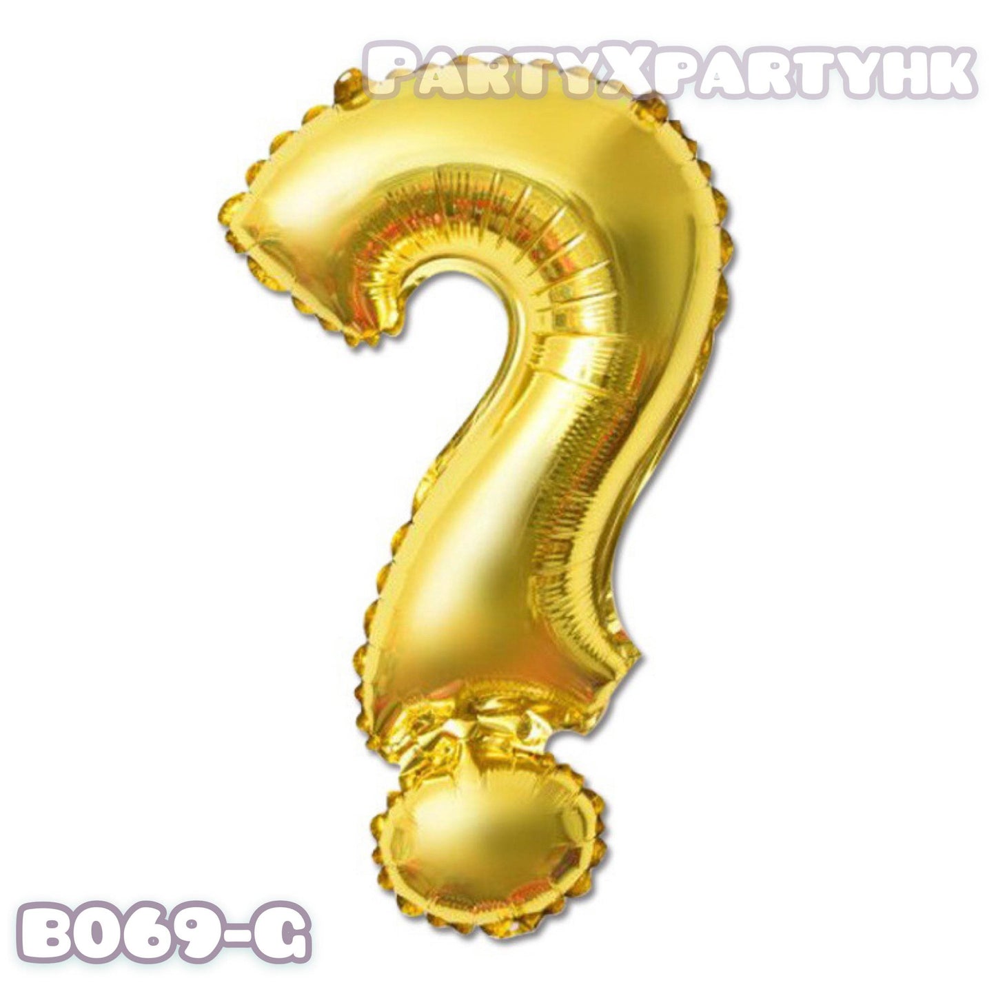 16″ Symbol Balloons – Gold/Silver - party X party