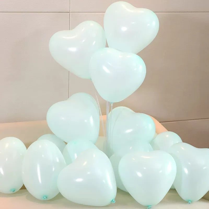 10-inch Macaron Heart Balloon Birthday Balloon Arrangement Decoration/B090
