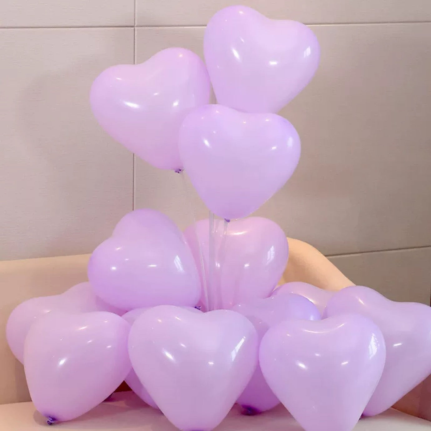 10-inch Macaron Heart Balloon Birthday Balloon Arrangement Decoration/B090