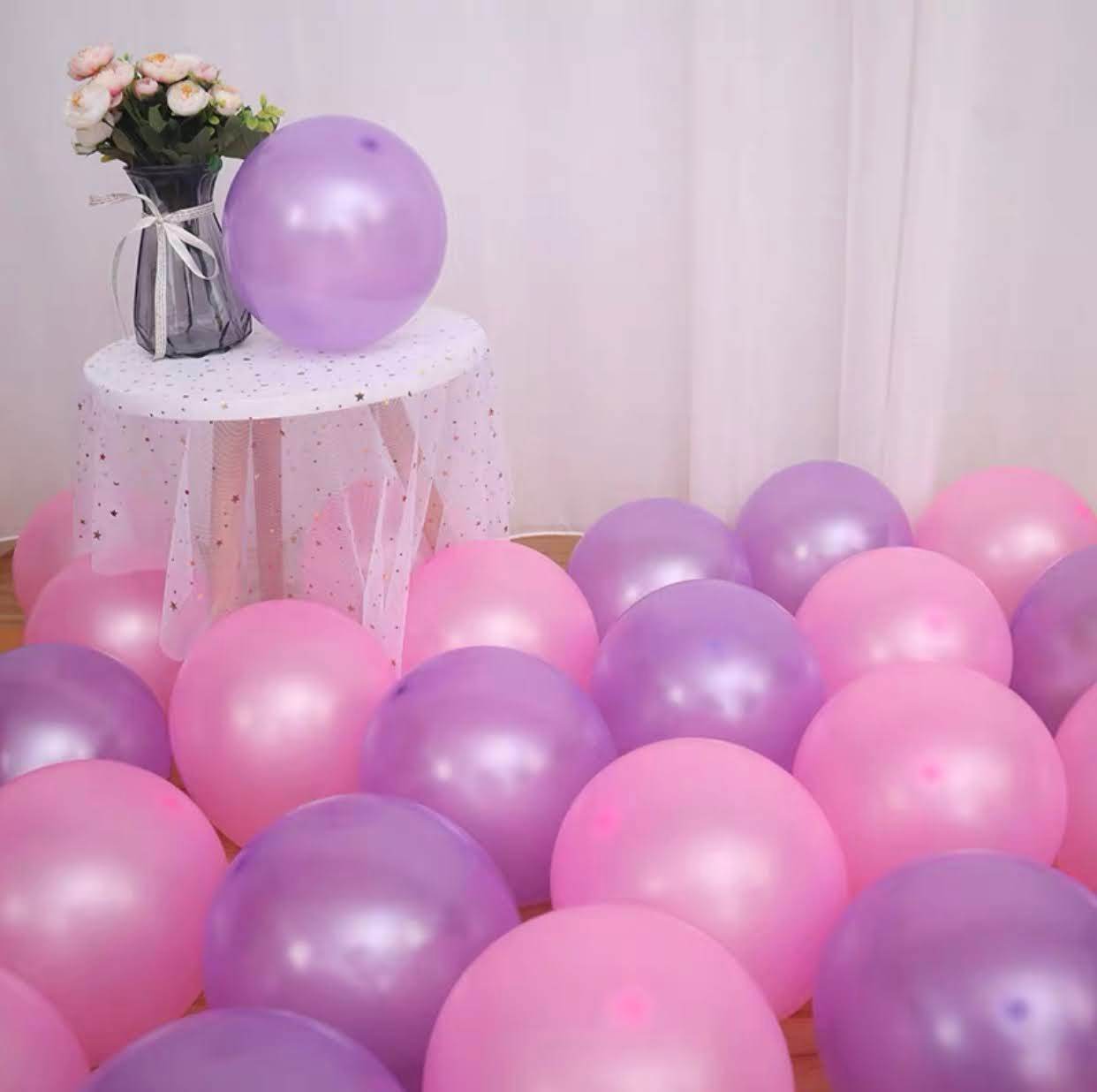 Pearl color balloon Birthday balloon decoration Balloon set – B001 - party X party