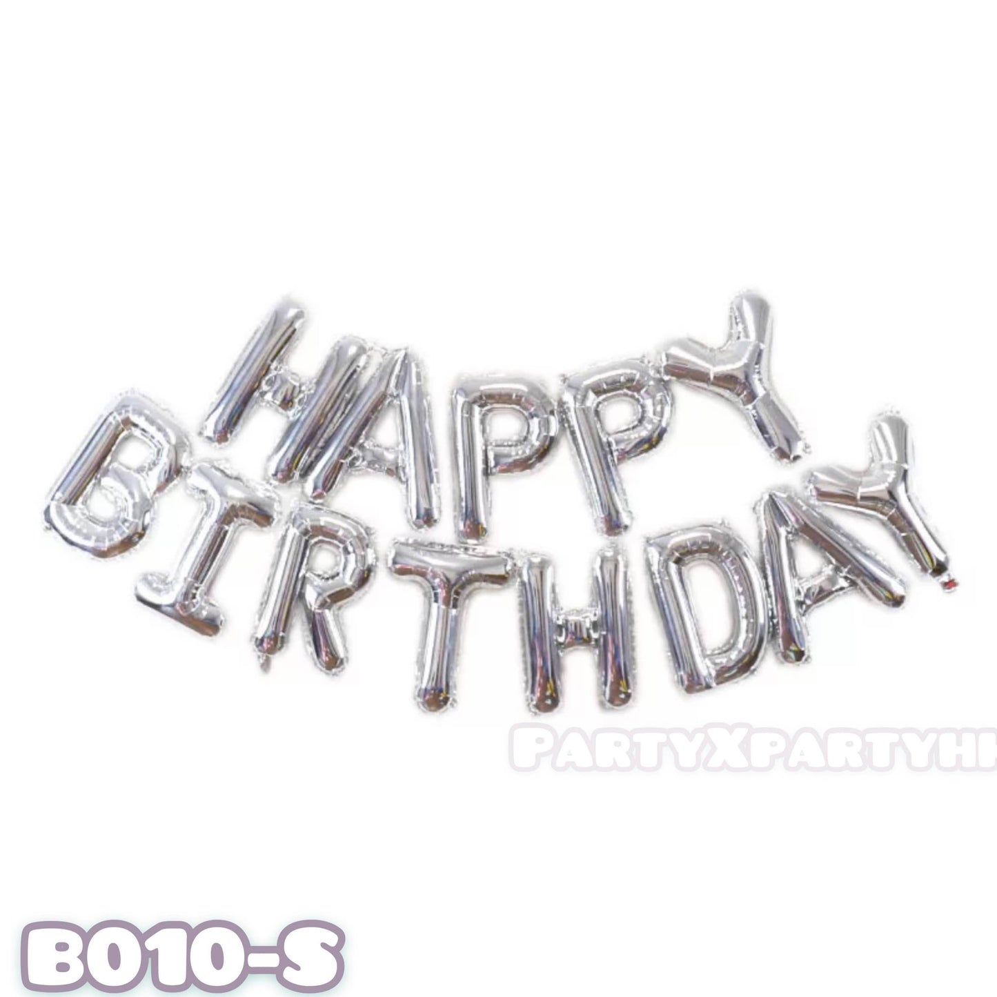 16″ “HAPPY BIRTHDAY” Letter Balloon Set – Party Decoration – B010 - party X party