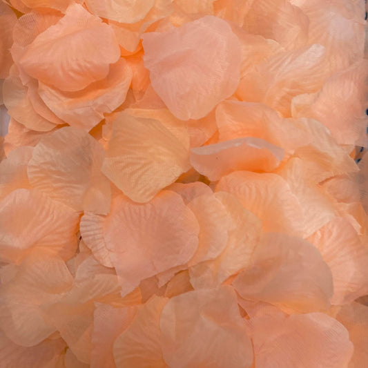 Imitation petals Couple anniversary birthday heart romantic decoration gift decoration pink orange - party X party