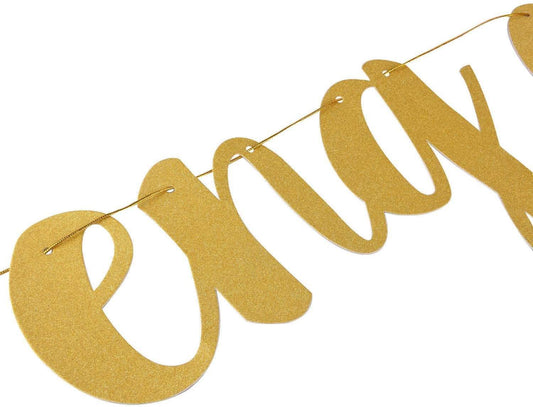 Engaged PARTY Gold Engagement Party Celebration Balloon Decoration Set – --S135 - party X party