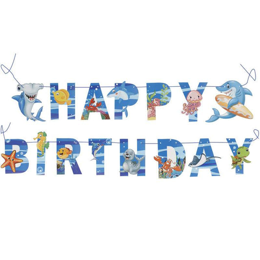 Ocean Series Birthday Balloon Party Celebration Balloon Decoration Set -- – S134 - party X party