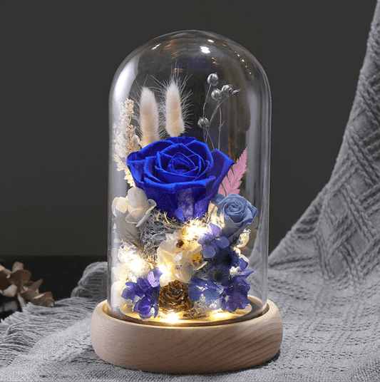 Eternal Blue Rose Flower– F03-BE - party X party