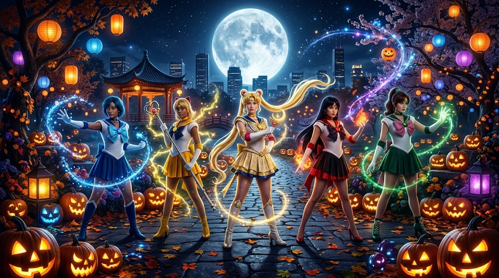 Dress Like Your Favorite Sailor Guardian This Halloween party X party