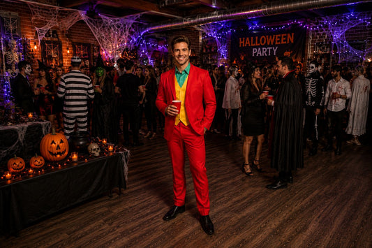 Bring Gotham Chaos to Halloween with the Scary Clown Costume – Latex Halloween Cosplay | Joker Version party X party