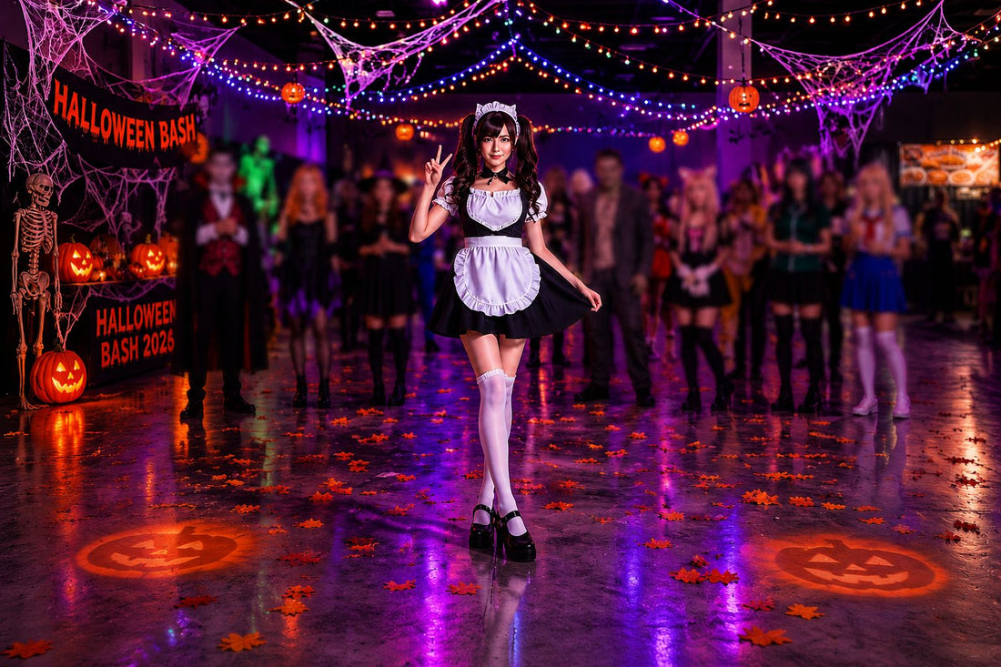 From Trick-or-Treat to Party Queen: The Anime Cosplay Princess Dress Maid Cafe Uniform Japanese Style Is Your Halloween Glow-Up party X party