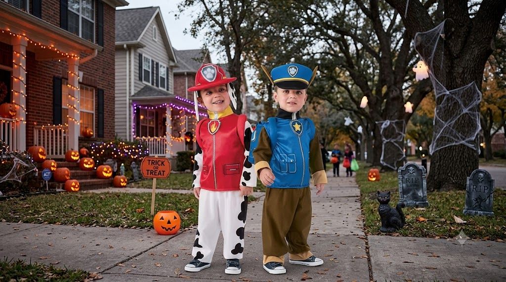 Cosplay Paw Patrol Animation Performance Costume: Let Your Child Steal Hearts This Halloween party X party