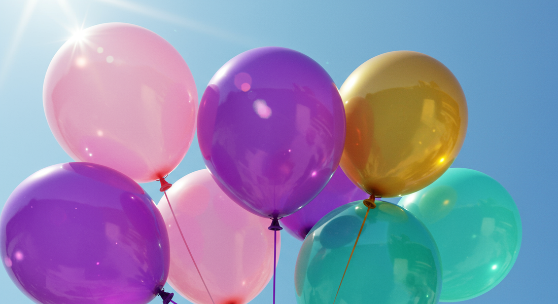 Birthday balloons