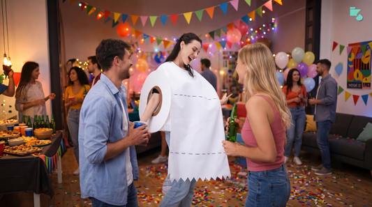 Struggling with DIY Costumes? Toilet Paper Funny Costume Collection for Parties and Cosplay Events is Ready to Wear and Hilarious