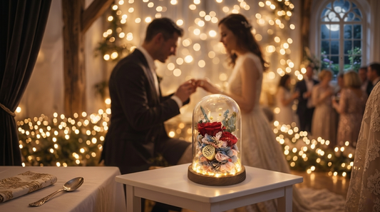 Planning a Proposal? Make It Unforgettable with the Eternal Red Flower Arrangement