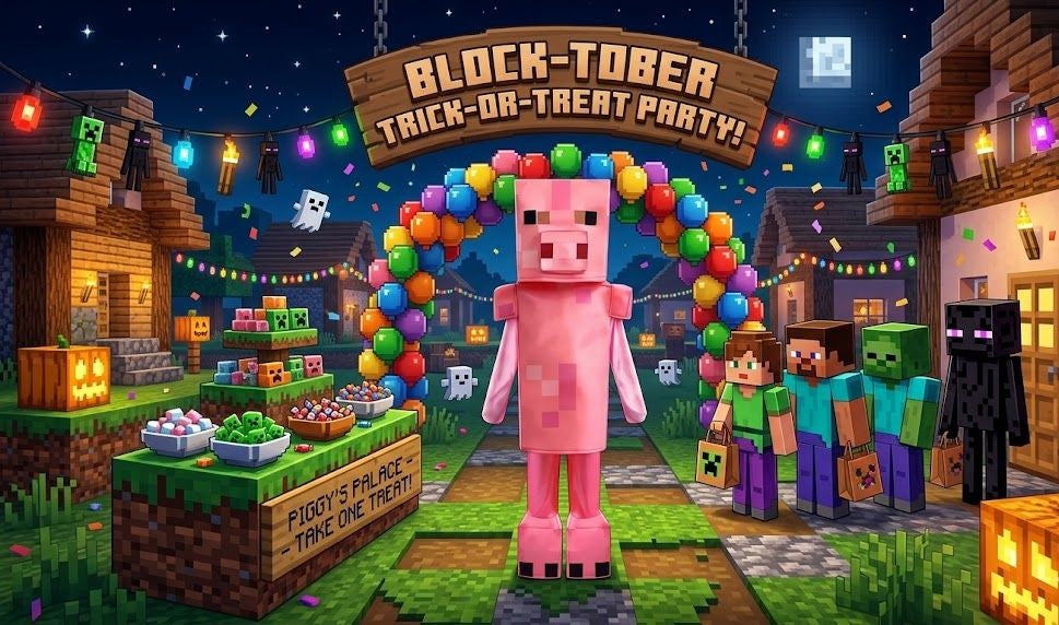 Pig Minecraft Costume for Halloween: Let Your Young Gamer Become Their Favorite Minecraft Character party X party