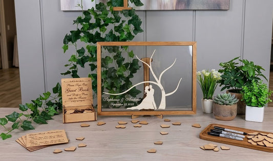 From Instagram to the Wedding Venue: Why Influencers Choose the Creative Wedding Sign-in Board – Wedding Blessing Commemorative Signature Photo Frame