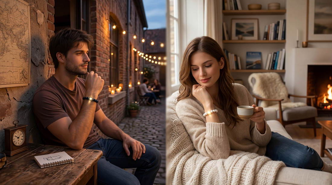 Long-Distance Relationship Struggles? Stay Connected with This Symbolic Bracelet
