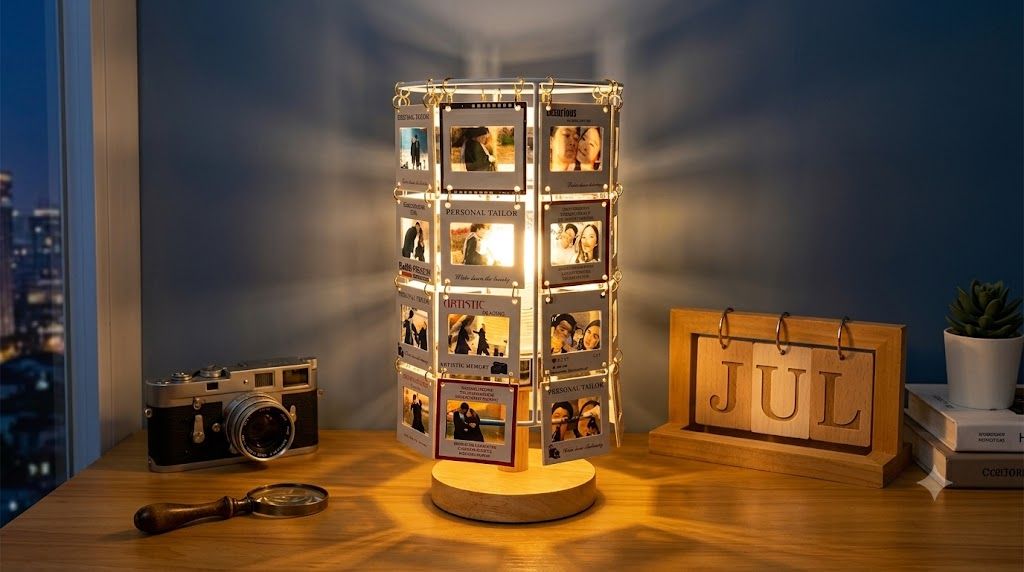 Thanksgiving Creative Reversible Photo Lamp: A Heartwarming Way to Watch Your Baby Grow party X party