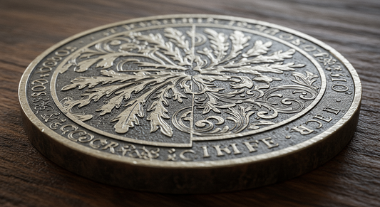 Engraved Metal Medal - Creative Dual-Sided Medal for Personalization