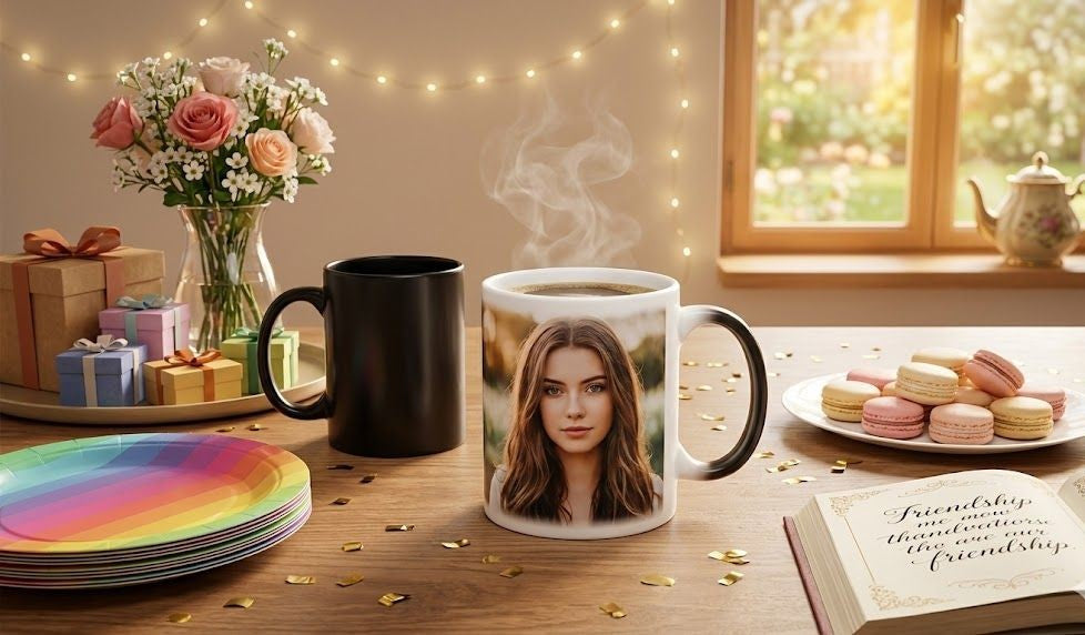Why Heat-Sensitive Color-Changing Mugs Are the Perfect Personalized Gift for Any Occasion party X party
