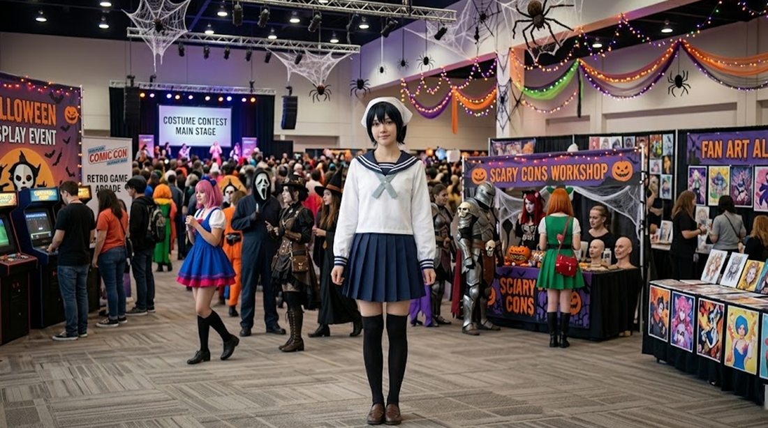This Halloween, Stand Out in Jujutsu Kaisen Cosplay Costumes – Riko Amanai Outfit party X party