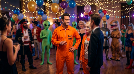 Running Out of Costume Ideas? The Adult Jumpsuit Prison Costume/Cosplay Party Outfit Has You Covered party X party