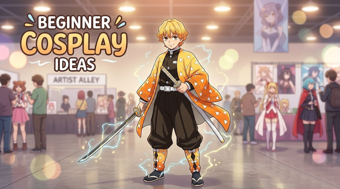 Easy Anime Cosplay Ideas for Beginners – Featuring Zenitsu Agatsuma party X party