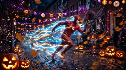 Race Into Halloween with The Flash Costume Ideas for Superhero Fans party X party