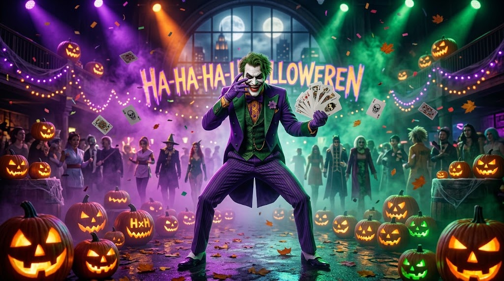 Bring the Joker's Iconic Look to Life This Halloween party X party