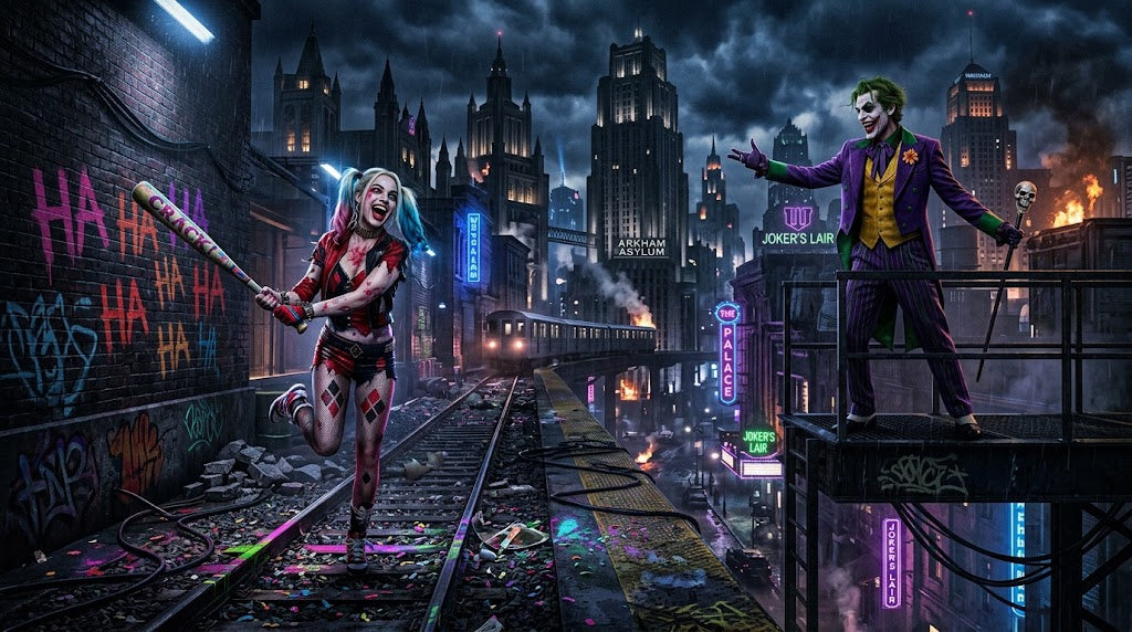 Partners in Chaos: Harley Quinn and Joker Costume Ideas for a Suicide Squad Halloween party X party