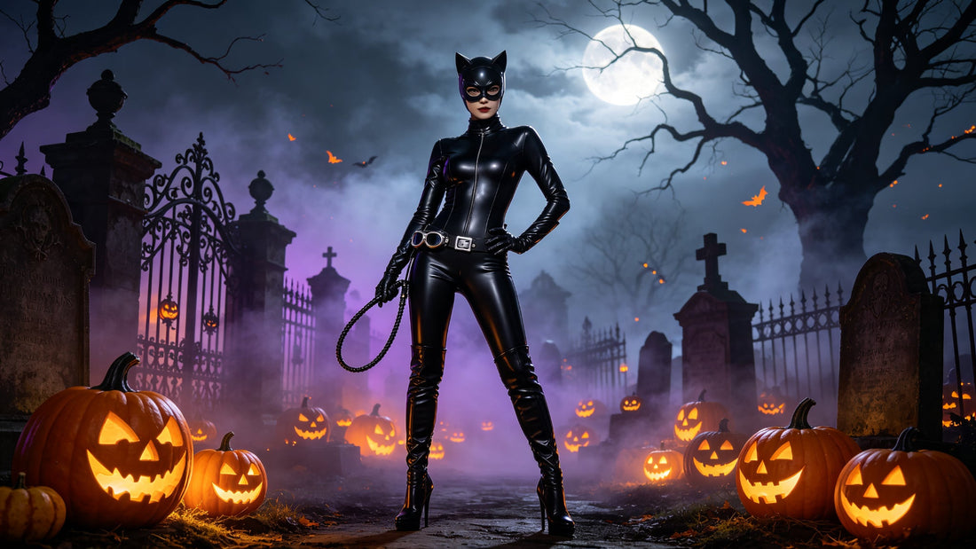 Leather, Masks, and Mystery: The Visual Language of Catwoman party X party