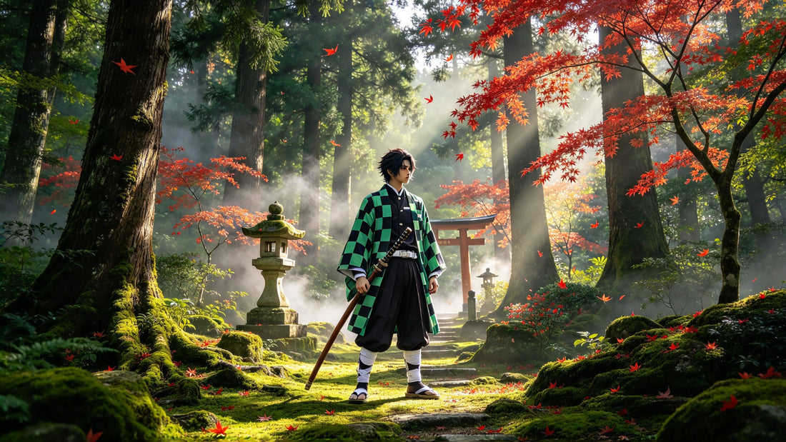 Checkered Haori, Unbreakable Spirit: The Story Behind Tanjiro’s Signature Look party X party