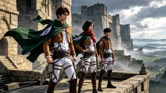 Soldiers of the Survey Corps: How Eren, Mikasa, and Levi Represent Different Kinds of Strength party X party