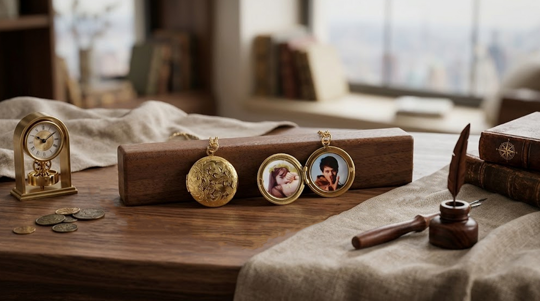Can’t Decide What to Get Mom This Mother’s Day? The Custom Photo Titanium Steel Locket Necklace — New Fashion Couple, Best Friend, and Student Keepsake Flip Pendant Gift for Men and Women Makes It Easy party X party
