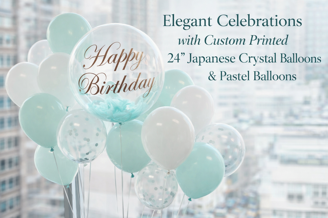 24-Inch Crystal Balloons: A Minimalist Yet Luxurious Party Trend