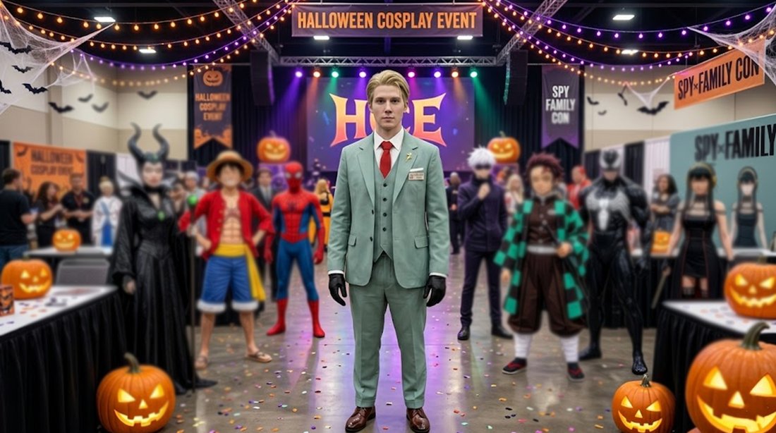 Can’t Decide on a Halloween Costume? Become Loid Forger with the Spy x Family Cyan Outfit party X party