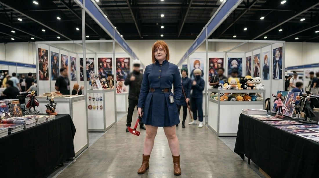 Are You a Plus-Size Cosplayer? Why Nobara Kugisaki in Jujutsu Kaisen Cosplay Costumes - Blue | Nobara Kugisaki Is Perfect for This Halloween party X party