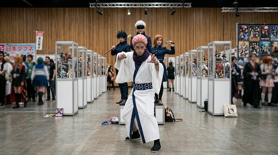 Want a Powerful Halloween Upgrade? Jujutsu Kaisen Cosplay Costumes – Ryomen Sukuna Outfit Wig Includes Pants Is the Answer party X party