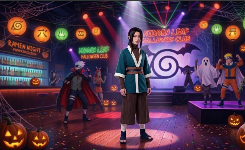 Naruto Haku Hidden Mist Ninja Cosplay Costume – Anime Comic Con Outfit: The Perfect Halloween Costume for Anime Fans party X party