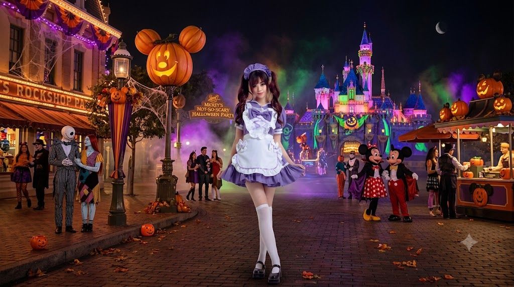From Sweet Maid to Dark Horror Queen: Scary vs Cute Halloween Costume Guide Featuring Anime Cosplay Princess Dress Maid Café Uniform Japanese Style party X party