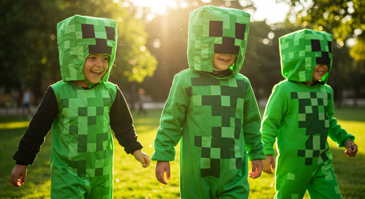Creeper Minecraft Costume Ideas for Kids